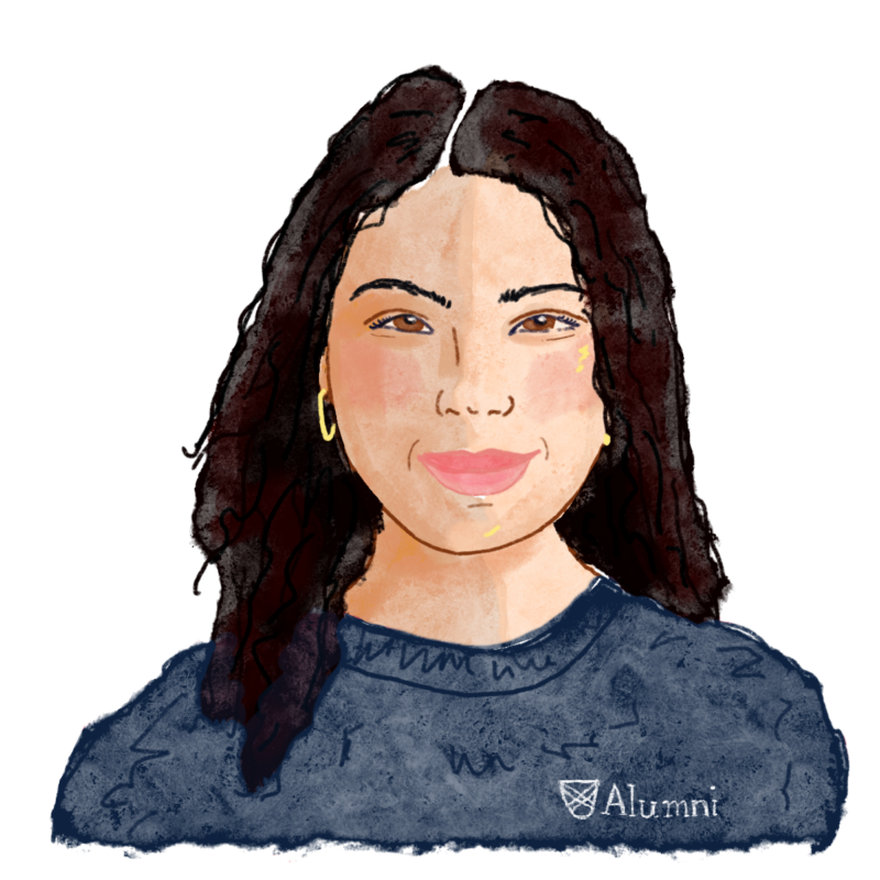 Illustration of Charlie Health Alumni client